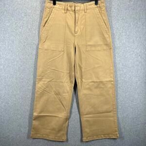 Pistola Nicole Wide Leg High Rise BeigePants Womens 27 workwear boho